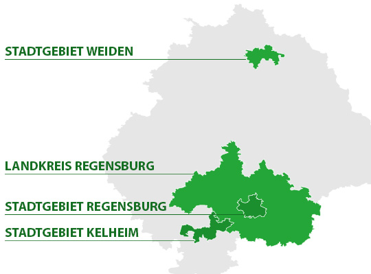 Standortkarte - Sanitätshäuser-Reiss